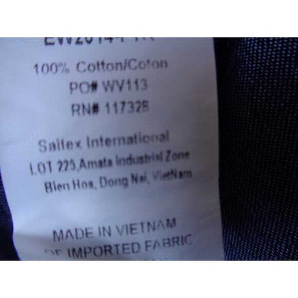 Edwin‎ Jeans Bailee Worker Pant Dark Rinse Blue Carpenter Utility Womens Size 24 - Picture 5 of 5